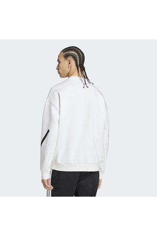 Adidas Z.n.e. Erkek Beyaz Sweatshirt Kf3770