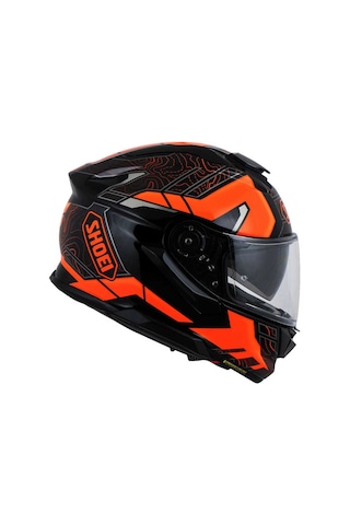 Shoei Gt-Aır 3 Kask Hıke Tc-8 Kapalı Motosiklet Kaskı Siyah - Turuncu