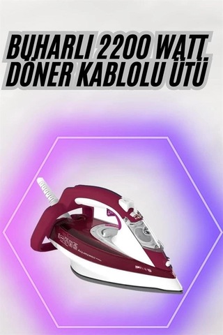 2200w Seramik Kaplama Es Tasarımı 360 Derece Dönebilir Kablosu Yeni Nesil