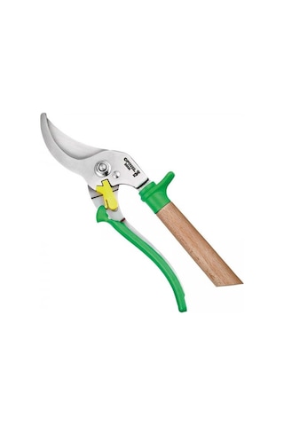 Opinel Kamp Kayın Saplı Budama Makası (Yeşil) Çok Renkli
