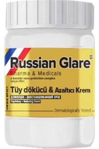 Three Brand 50 Ml Arnavut Aklık Kremi 2 Ad + Russıan Glare Tüy Dökücü Azaltıcı Merhem 50 Ml 3 Ad