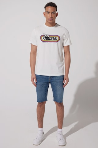 Regular Fit Normal Kesim Normal Bel Mavi Esnek Jean Kot Şort L23114158 Taş