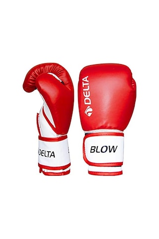 Delta Blow Dura-strong Boks Eldiveni,kırmızı,10 Oz Açık Pembe