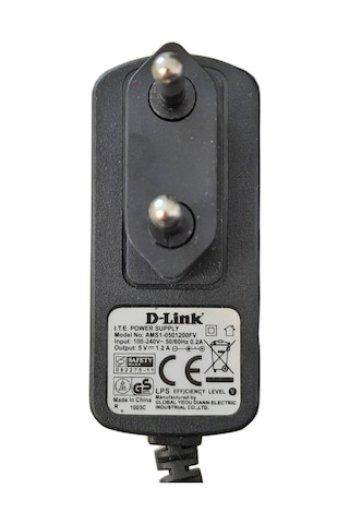 5V 1A 1.2A Adaptör Priz Tipi D-Link Modem Universal