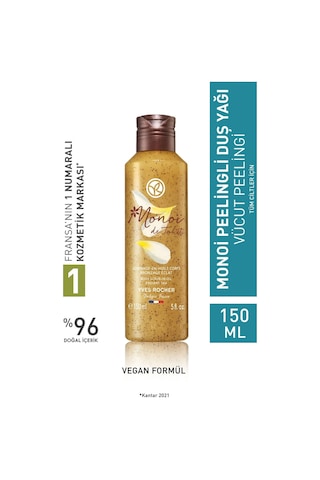 Yves Rocher Monoi Peelingli Duş Yağı 150 ML