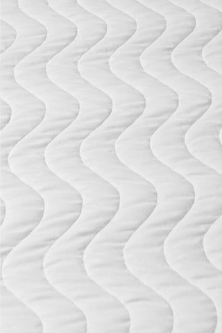 Altın Karma Kapitoneli Sıvı Geçirmez Alez 160x200 Cm Çift Kişilik Köşe Lastikli Beyaz