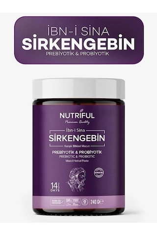 Nutriful Ibn-i Sina Sirkengebin Prebiyotik Form Macunu 240 G