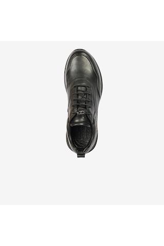 Greyder 64612 Erkek Siyah Hakiki Deri Casual Ayakkabı Siyah