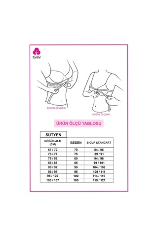 Koza İç Giyim Kadın Tül Detaylı Dolgusuz Toparlayıcı Minimizer Sütyen 80613 Kırmızı