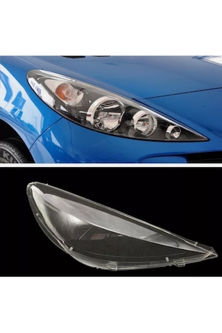 Peugeot 207 Far Camı 2006-2013 Sağ Sol Takım