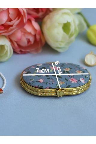 Moltobello Cep Tipi Katlanabilir Makyaj Aynası 173731611 Açık Mavi