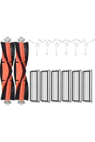 Xiaaokeji Xıaomı Mijia Omni 1s B101cn Ana Yan Fırça Hepa Filtre Parçaları İçin