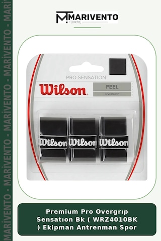 Premium Pro Overgrıp Sensatıon Bk Wrz4010bk Ekipman Antrenman Spor Siyah