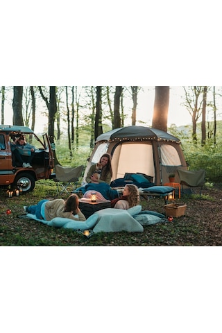 Easy Camp Moonlight Yurt Glamping 6 Kişilik Yüksek Aile Çadırı Yeşil