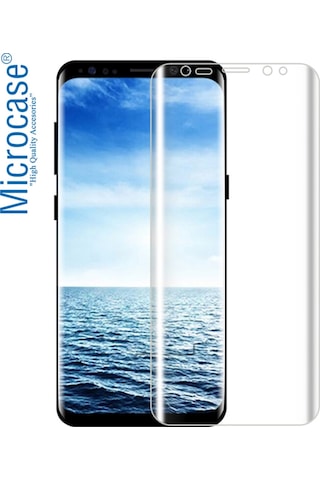 Samsung Uyumlu Galaxy Note 8 Full Ekran Koruma Curved 3D Pet Film