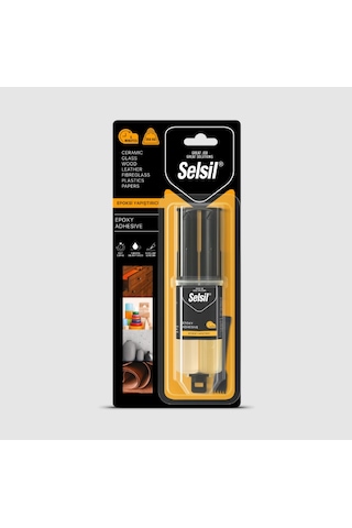 11 Adet Selsil Epoksi Yapıştırıcı Şeffaf, Rosıe