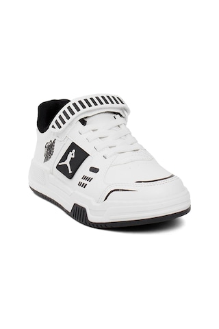 Cool King Kısa Filet Erkek Çocuk Klasik Sneaker Beyaz-beyaz Beyaz