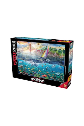 Anatolian 2000 Parçalık Puzzle - San Francisco Köprüsü 3968