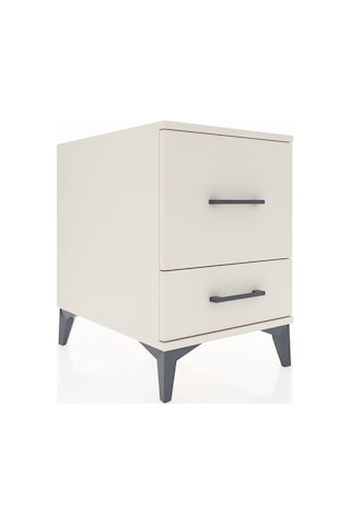 Kronos Komodin 2 Raflı Tek Çekmeceli Tek Kapaklı 44x59x64 Aytaşı-aytaşı Aytası