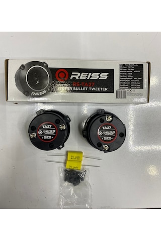 Reıss Audıo Rs-Ta27 Tweeter 200Wat 100Rms İki Adet