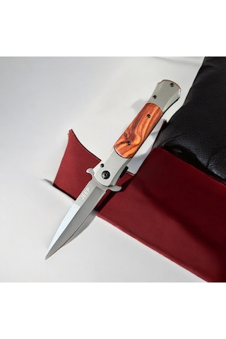 Jeep Ahşap Çakı Kahverengi