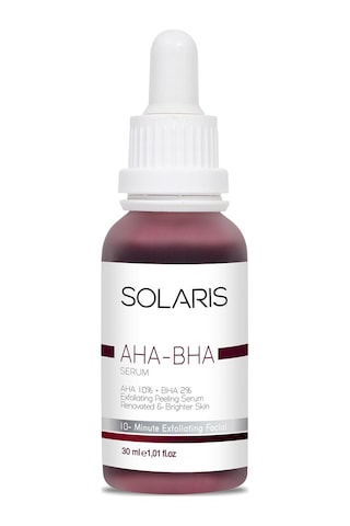 Solaris Cilt Tonu Eşitleyici Canlandırıcı Yüz Peeling Serum Aha 10% + Bha 2% 30 ML