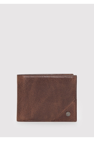 Mavi - Kahverengi Cüzdan 0911994-25818 Kahverengi