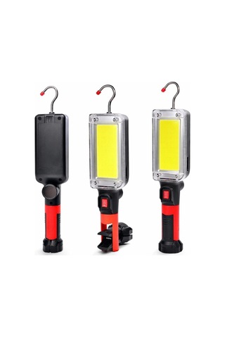 Gold Silver Gs-2040 1200 Lümenmıknatıslı Cob Led Tamirci Feneri Çok Renkli