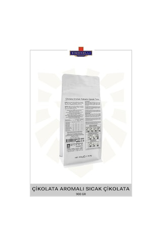 Simonelli Çikolata Aromalı Sıcak Çikolata 900 G
