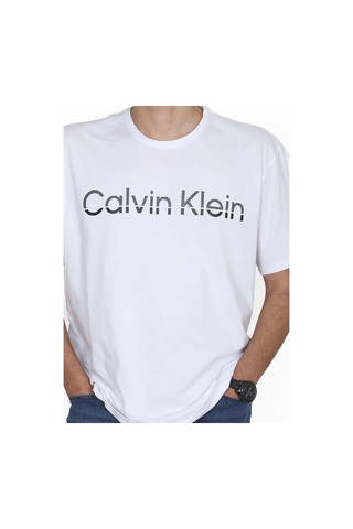 Calvin Klein Calvın Kleın Erkek T-shırt 40mc800-540 Beyaz