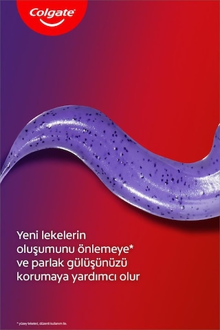 Colgate Max White Purple Reveal Beyazlatıcı Diş Macunu 75 Ml X2 Adet + Diş Fırçası Kabı