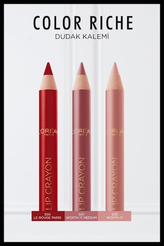 L'Oréal Paris Color Riche Dudak Kalemi 300 Le Rouge Paris