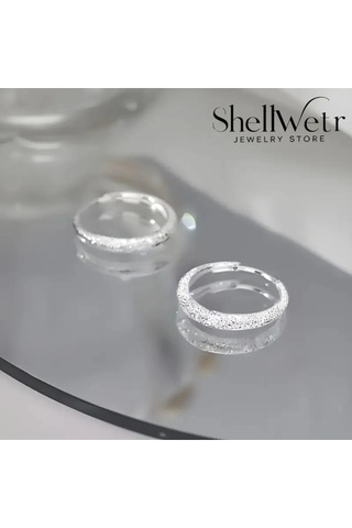 Romantik Halka 925 Ayar Allerji Yapmayan Küpe Sevgililer Günü , Annenize Verilecek En Güzel Hediyesi Gümüş