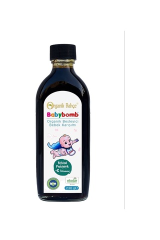 Babybomb Organik Besleyici Bebek Şurubu 230 G