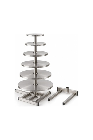 Fida Cake Stand With 6 Tiers Gümüş