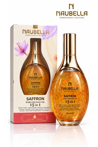 Saffron Oil 15 In 1 Değerli Yağ Içerikli Saç Vücut Ve Yüz Bakım 120 Ml