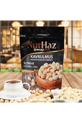 NutHaz Kavrulmuş İç Fındık Doypack 500 G