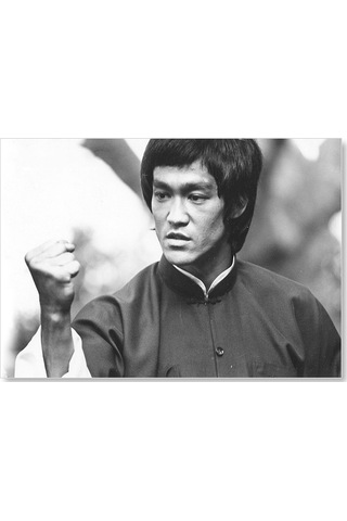 Cakasepetim Bruce Lee Öğretisi Ahşap Mdf Tablo