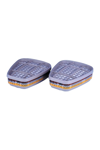 3M 6057 Abe1 Organik,Inorganik,Asit Gaz ve Buhar Filtresi