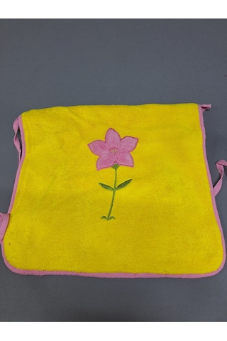 Peluş Mutfak Önlüğü / Su Geçirmez Pembe / Yeşil Sarı Pembe