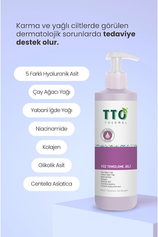 Yüz Temizleme Jeli 150 Ml Çay Ağacı Yağı / Tea Tree Oıl