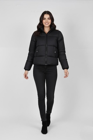 Baglan Kadın Oversize Şişmet Spor Mont M5006 Bgl-st04909 Siyah