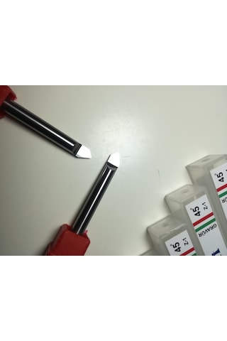 45 DERECE 5 MM YAZİ,KANAL AÇMA BIÇAĞI KARBÜR TEGFARİ