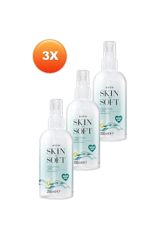 Avon Skin So Soft Kuru Yağ Vücut Spreyi 3 x 250 ML