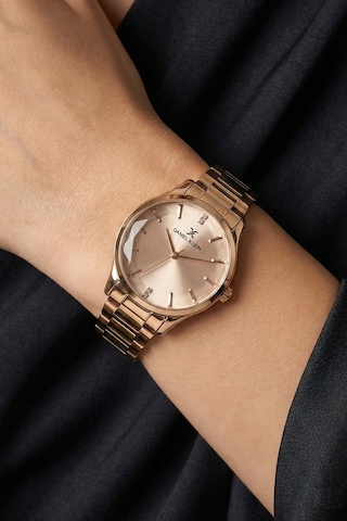 Daniel Klein Dk.6.10925.7 Modern Rose Gold Serenity Steel Band Kristal Cam Detaylı Elegance Kadın Kol Saati Rose Gold