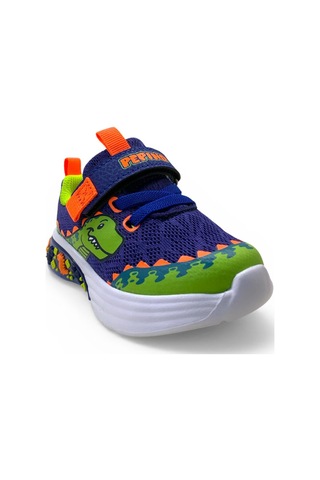Pepino 2254 Erkek Bebek Işıklı Rahat Sneaker Saks