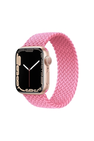 Apple Uyumlu Watch 42mm 44mm 45mm 49mm Kordon Small Örgü Solo Loop Kordon 32 127mm 1/2/3/4/5/6/se/7/8/ultra