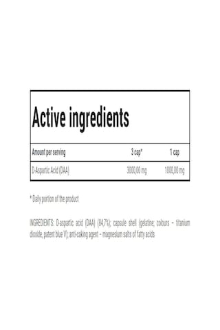 Trec Nutrition Daa Aspartic Acid Ultra - 120 Capsul