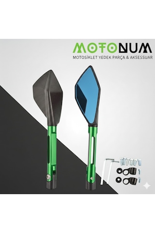 Benelli Trk 502 Modifiye Ayna-yeşil Renk-a23049
