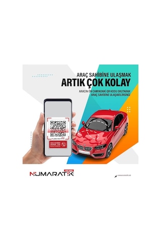 Numaratik Qr Code Yeni Nesil Hatalı Park Uyarı Sistemi